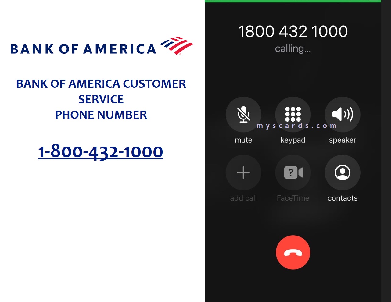 Bank Of America Customer Service Phone Number 